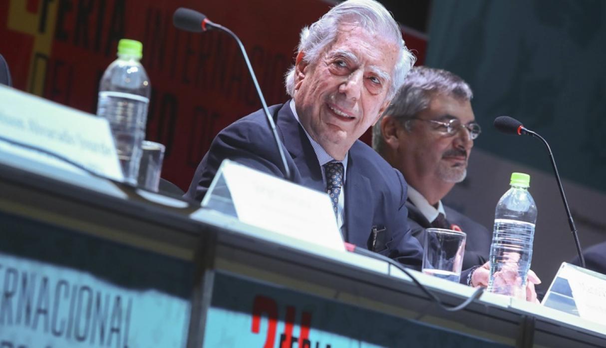Mario Vargas Llosa en la FIL Lima 2019. (Foto: Agencias) Mario Vargas Llosa en la FIL Lima 2019. (Foto: Agencias)