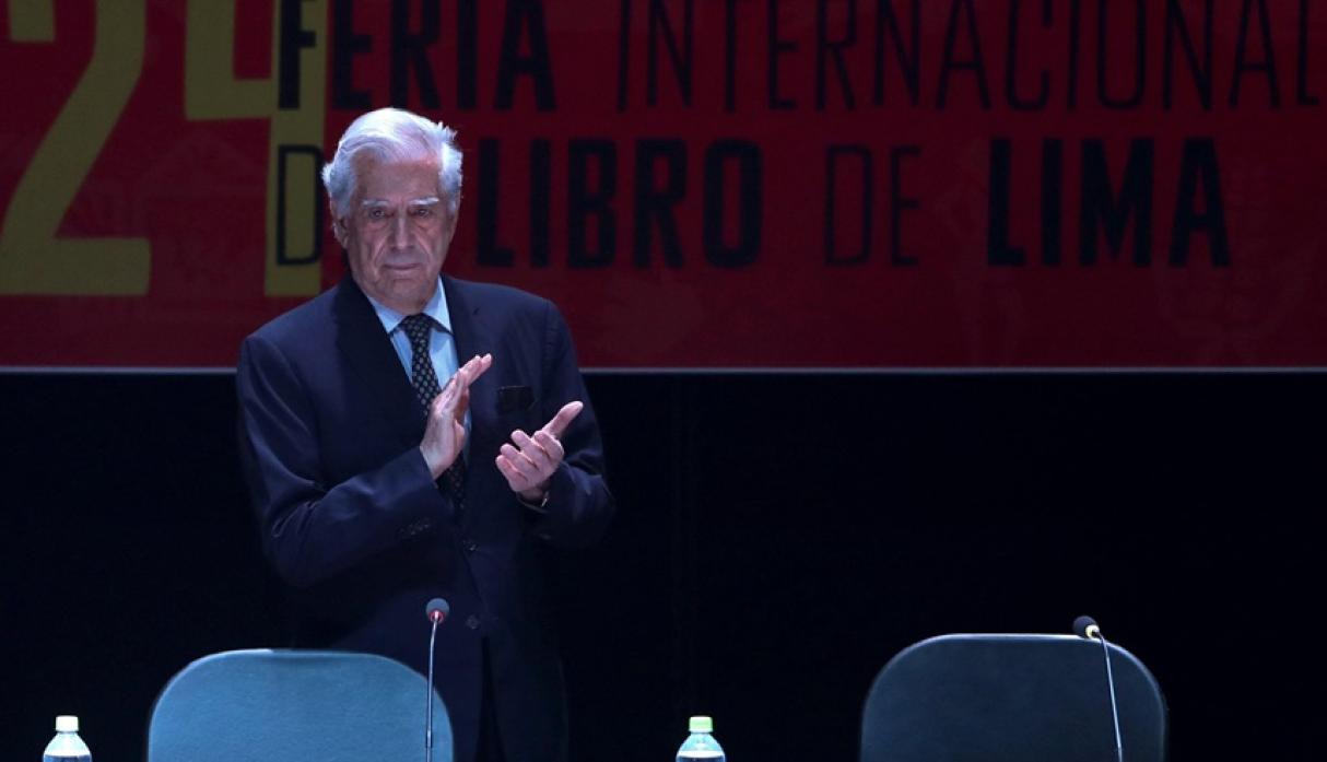 Mario Vargas Llosa en la FIL Lima 2019. (Foto: Agencias) Mario Vargas Llosa en la FIL Lima 2019. (Foto: Agencias)