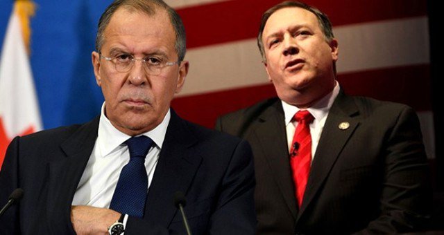 Resultado de imagen para pompeo y lavrov