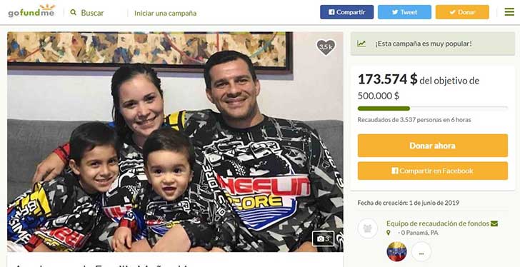 familia venezolana en Panamá