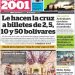 Principales portadas de la prensa de Venezuela hoy #22Abr