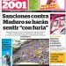 Principales portadas de la prensa de Venezuela hoy #29Abr