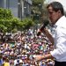 Juan Guaidó aparece en El Marqués y anuncia "un paro escalonado hasta que todos se sumen a una huelga general"